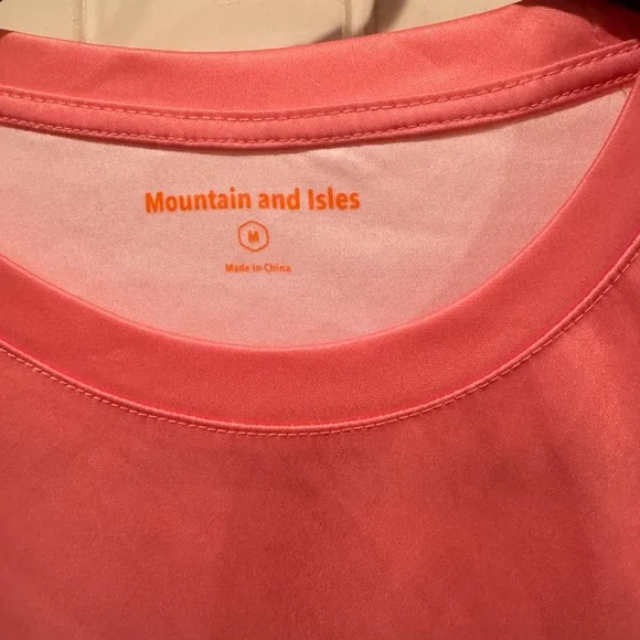 Mountains & Isle Wayfinder Sun Protection Shirt Ombre Paddle Board Surf - Picture 2 of 6